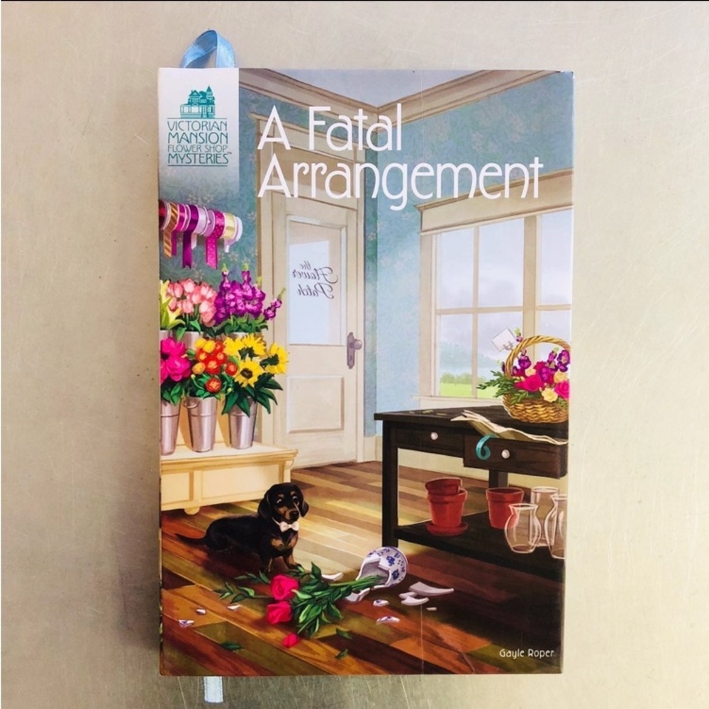 ⭐️Fatal Arrangement⭐️Victorian Mansion Flower Shop Mystery series